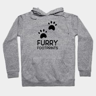 Furry Footprints Dog Hiking Hoodie